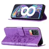 OPPO Realme 8 Hülle, Schmetterling Prägung Flip Leder Produktbild-Vorschau 2