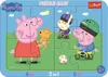 TREFL Baby-Puzzle Happy Piggy Peppa 2in1, 10 Teile Produktbild-Vorschau 2