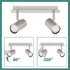 ZMH LED Deckenstrahler GU10 Deckenlampe 330° Schwenkbar Produktbild-Vorschau 3
