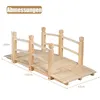 GOPLUS Holzbrücke aus Tannenholz, 150 x 67 x 55cm Produktbild-Vorschau 6
