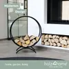 holz4home® Brennholzregal/Kaminholzständer rund I Produktbild-Vorschau 4