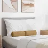 vidaXL Vankúšik Bolster 2 kusy hnedý Ø 15 x 40 cm Náhľad obrázku produktu 2