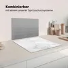 KitchenYeah© Herdabdeckplatte Marmor - Weiß - Grau - Luxus Produktbild-Vorschau 3