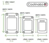 Coolinato 3tlg Set Schneidebretter versch Grössen bunt Produktbild-Vorschau 4
