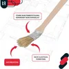 KOTARBAU® Radiatorkwast, hoekkwast, lazuurkwast, lakkwast, Productafbeelding-voorbeeld 4