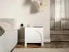 FURNLUX Nachttisch Arco Weiss 50cm / Hauptfarbe: Weiß / Produktbild-Vorschau 5