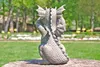 Süsser Gartendrache Augen zu Drache Figur Gartenfigur 27 cm Produktbild-Vorschau 10