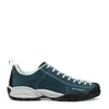 Damen-Lifestyle-Schuhe "Mojito" von Scarpa in Blau mit weißer Schnürung und schwarzer Sohle. Produktbild-Vorschau
