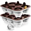 Neighbour’s Friend Patentierte Runde Eiswürfelform 2er Pack Produktbild-Vorschau 1