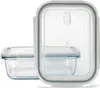 classbach® Frischhaltedosen Glas mit Deckel | 2er Set | für Produktbild-Vorschau 14