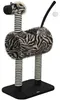 PawHut krabboom, kattenboom met zebra-design, krabboom voor Productafbeelding-voorbeeld 1