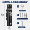 Edelstahl Aschenbecher Säule schwarz Outdoor Produktbild-Vorschau 2