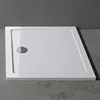 doporro Duschtasse Duschwanne 90x100x4 flach aus Acryl in Produktbild-Vorschau 3