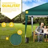 tillvex Pavillon 3x3m vert étanche | Pop-Up Pliable Voir les images du produit 7