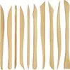 Kurtzy Holz Modellierwerkzeug Ton Set (10er-Pack) 14,4-16 Produktbild-Vorschau 1