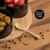 Moritz & Moritz, 4 serveerschaaltjes, zwart, rond Productafbeelding-voorbeeld 5