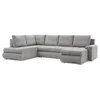 Ecksofa TOKIO II PRO mit Schlaffunktion - Eckcouch mit 3 Produktbild-Vorschau 3
