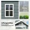 SUGIFT Gerätehaus Kunststoff mit Fenster, Geräteschuppen Produktbild-Vorschau 7