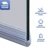 Heilmetz Duschdichtung 100cm Duschtür Dichtung, Glasstärke Produktbild-Vorschau 2