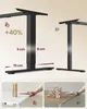 VASAGLE Höhenverstellbarer Schreibtisch, 140 cm, Produktbild-Vorschau 4