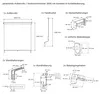 Senkrechtmarkise Balkon 160x250cm Markise mit Kassette Produktbild-Vorschau 7