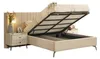 Moderne Schlafzimmer Möbel Designer Schlafbett Holz 2x Produktbild-Vorschau 3