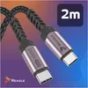 REAGLE Cavo USB C PD 240W 5A per iPhone 15 16, MacBook Pro Anteprima dell’immagine prodotto 8