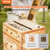 VEVOR Bienenstock, 20 Rahmen, Bienenbeute Zander, mit Produktbild-Vorschau 2