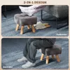 Fußhocker mit Polsterung, Sitzhocker, Produktbild-Vorschau 7