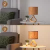 Drewniana lampka nocna EDISHINE, lampa stołowa o wyglądzie Podgląd zdjęcia produktu 6