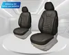 Schonbezüge Sitzbezüge für VW Golf 4 Bj 1997-06 in Schwarz Produktbild-Vorschau 3
