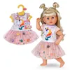 BABY born Einhornkleid mit Tutu mit bunten Konfetti-Punkten Produktbild-Vorschau 1