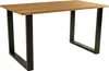 Esstisch 120x80 cm Baumkante Eichenholz massiv geölt Produktbild-Vorschau 2