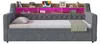 Schlafsofa 90x190 cm mit Ausziehbett, Samtbezug, Produktbild-Vorschau 10
