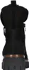 A rear view of a black boot. Produktbild-Vorschau