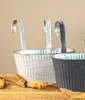 Metall Hängetopf weiß mit 2 Henkel 25 x 13cm - 4 Stück Produktbild-Vorschau 6