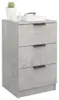 vidaXL Nočný stolík Concrete Grey 40x36x65 cm Náhľad obrázku produktu 7