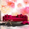 Selbstklebende Folie Fototapete - Pastel peonies 196x140 cm Produktbild-Vorschau 2
