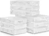 Úložný box Zeller "Vintage white", drevo, 39 x 29 x 21 cm, Náhľad obrázku produktu 4
