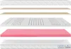 A layered diagram showing the internal structure of a mattress. Anteprima dell’immagine prodotto