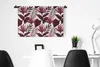 MuchoWow® Wandteppich Wandbehang Tropisch - Lila - Gold Produktbild-Vorschau 4