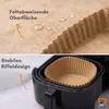RyanPack Backpapier für Airfryer & Heißluftfritteuse – Produktbild-Vorschau 3