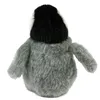 A stuffed toy penguin seen from the back. Produktbild-Vorschau