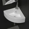 vidaXL Umývadlo s prepadom 45 x 32 x 12,5 cm biele - Náhľad obrázku produktu 9