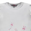 Kanz T-Shirt Gr. 68, weiß, mit Puffärmelchen, Produktbild-Vorschau 3