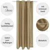 lot de 2 rideaux opaques Alessia avec ruban universel Voir les images du produit 4