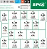 SPAX®  montagekoffer schroevenset 1070-delig met 17 maten Productafbeelding-voorbeeld 22