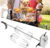 NAIZY Grillspieß Set 107 cm inkl. 4X Fleischnadeln und Produktbild-Vorschau 1