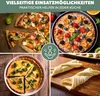 bremermann Pizzaschneider, Wiegemesser mit Holzgriff, Produktbild-Vorschau 6
