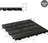 ECD Germany Płytki tarasowe WPC 30x30 cm 44er Spar Set na Podgląd zdjęcia produktu 7
